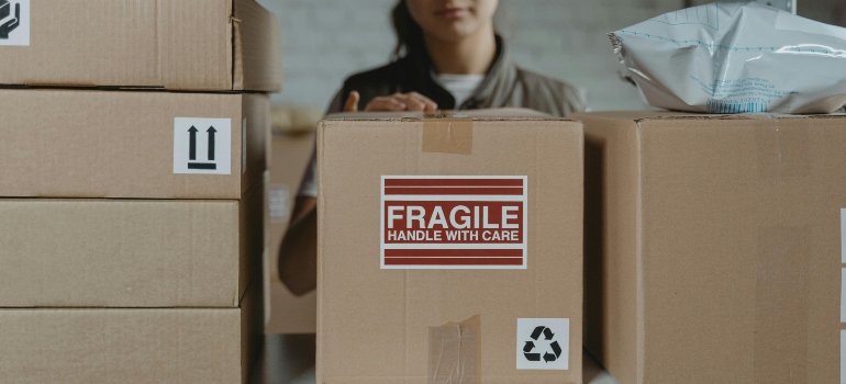 Fragile items carefully packed and insured for safe transit by vetted carriers.